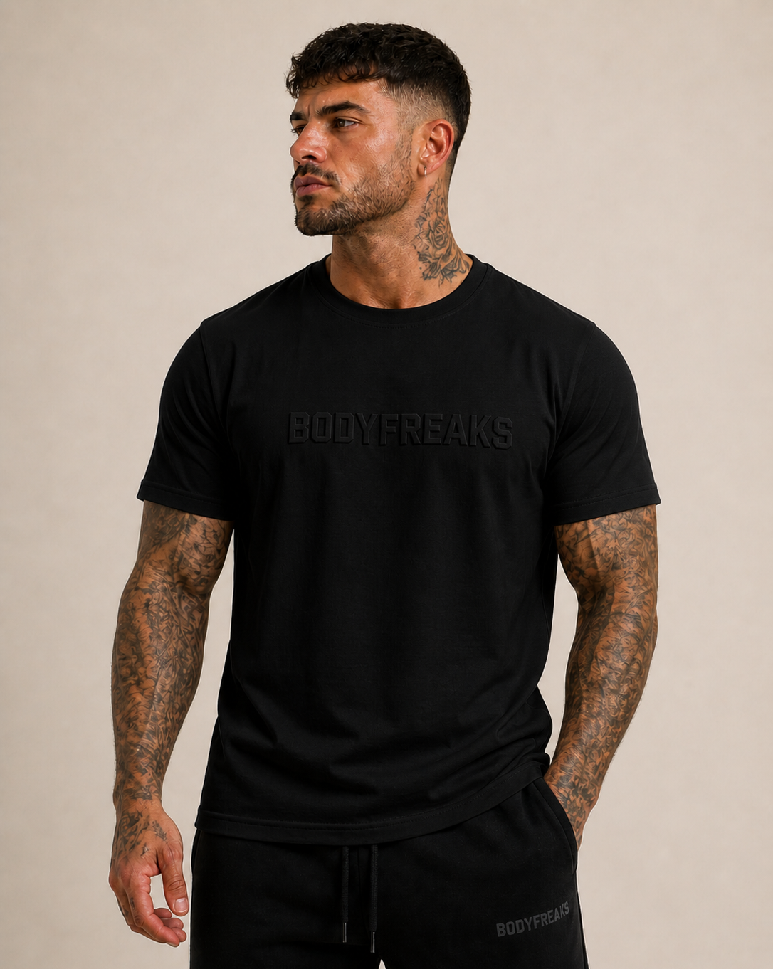 BodyFreaks Elevate Tee - Black