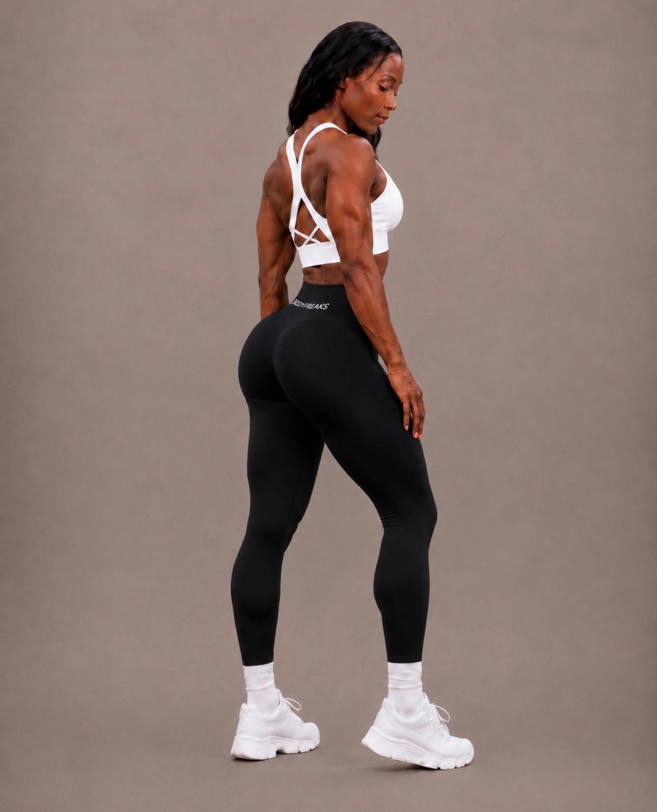 BF Flex Seamless Leggings - JET BLACK