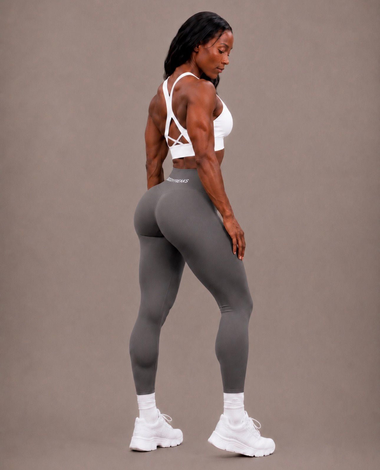 BF Flex Seamless Leggings - STEEL GREY