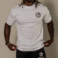 BF Athl Club Slogan T Shirt - WHITE