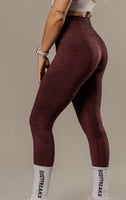 BF Digital Divine Seamless Leggings - BURGUNDY