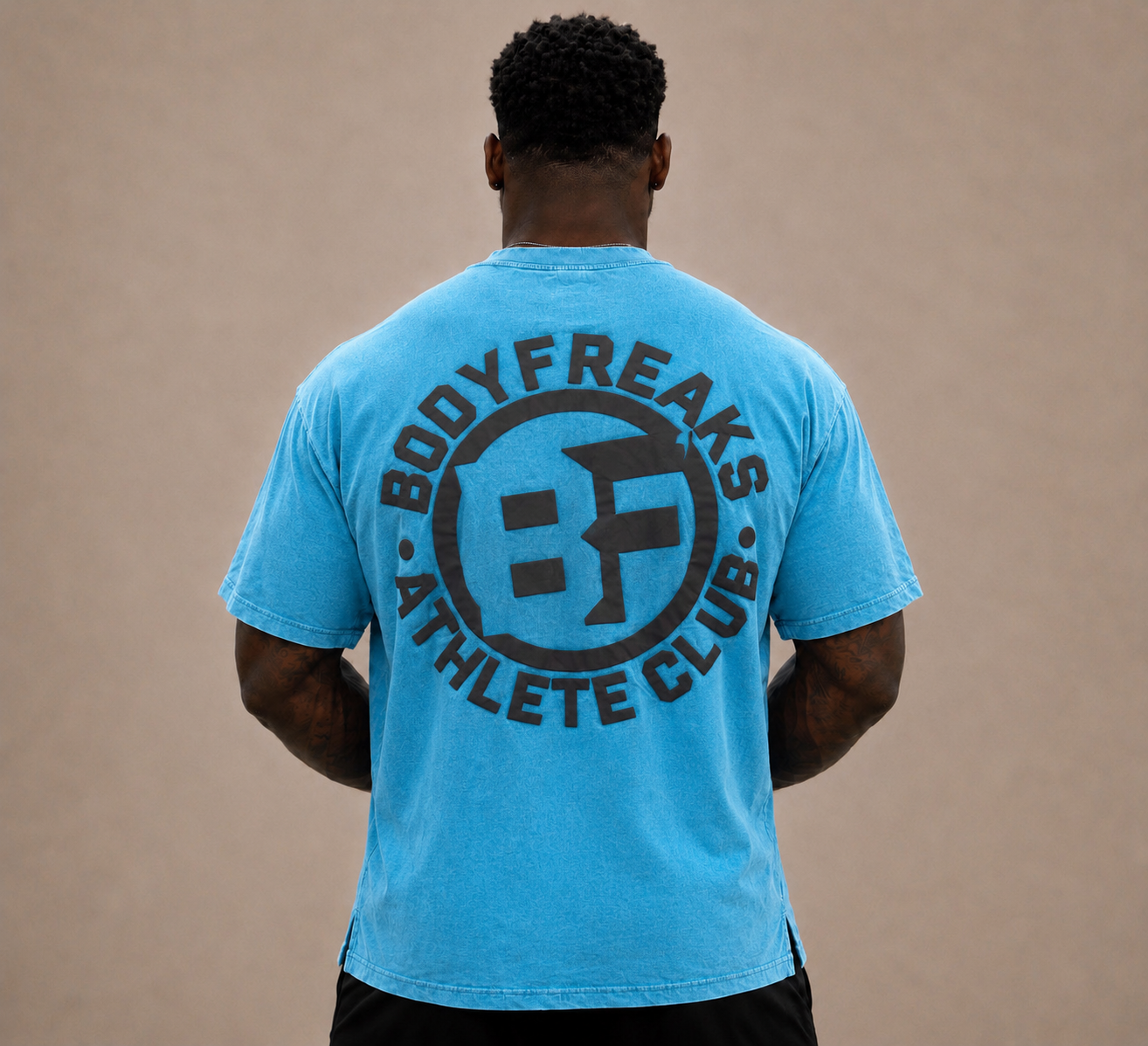 BF Athlete Club TEE - Lagoon Blue