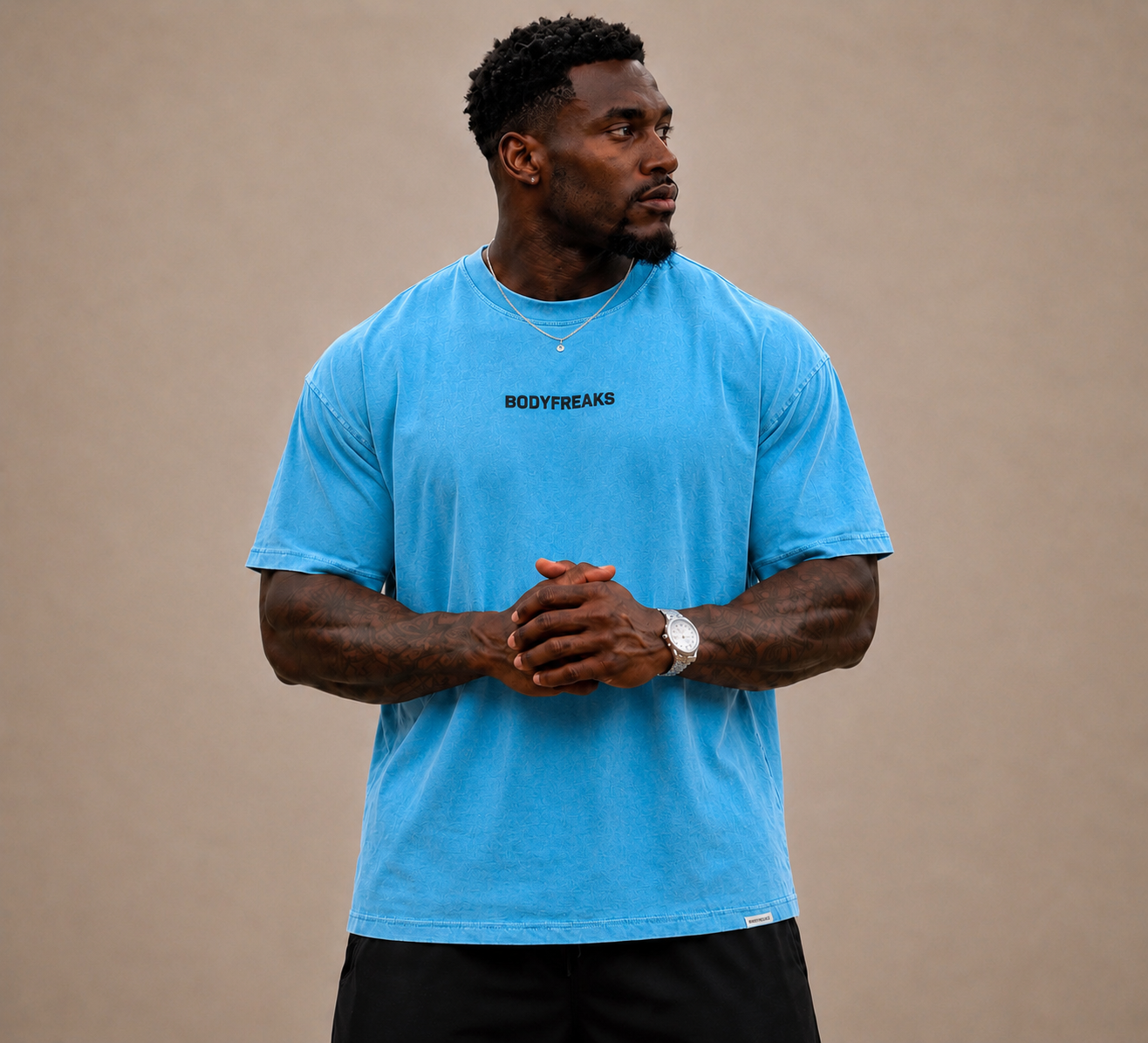 BF Athlete Club TEE - Lagoon Blue