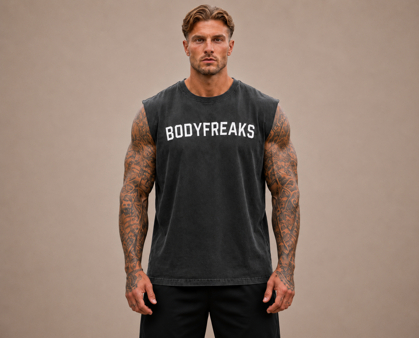 Dedicated 365 Sleeveless Tee- Black