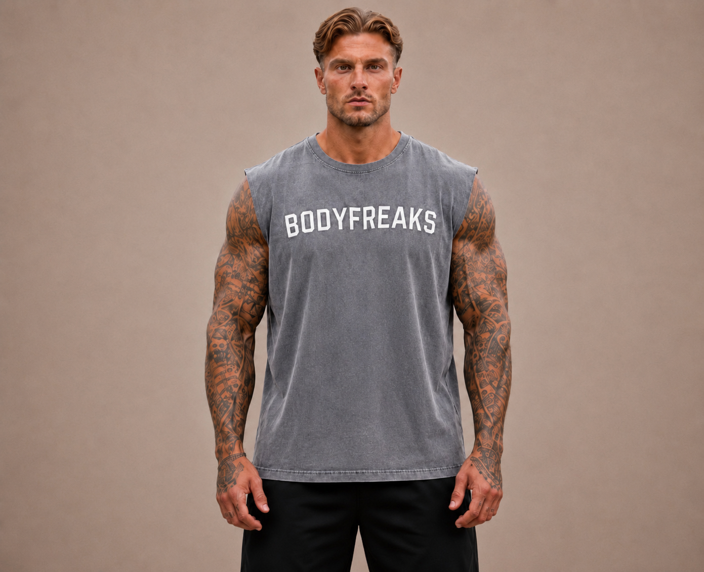 Dedicated 365 Sleeveless Tee - Wolf Grey