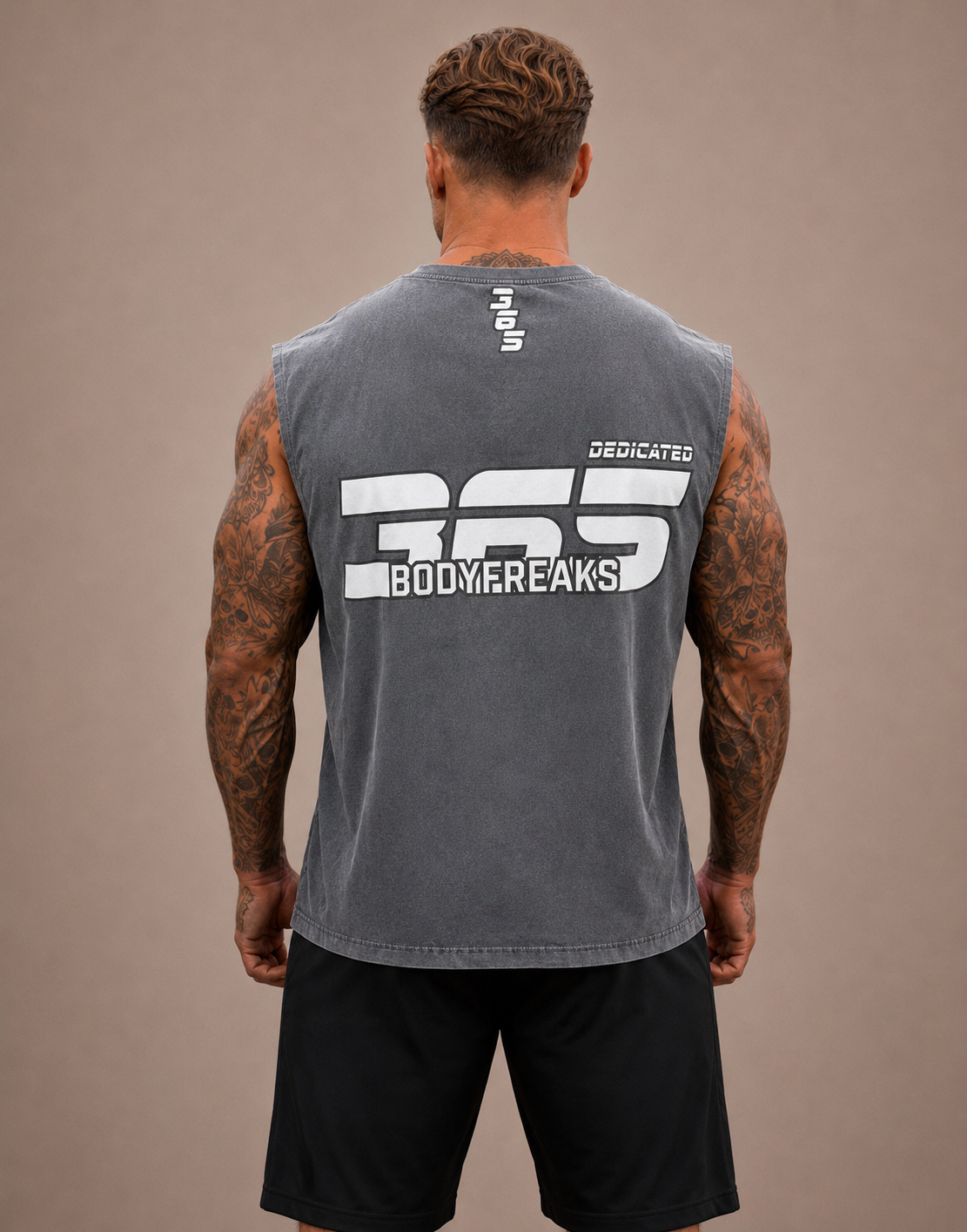Dedicated 365 Sleeveless Tee - Wolf Grey
