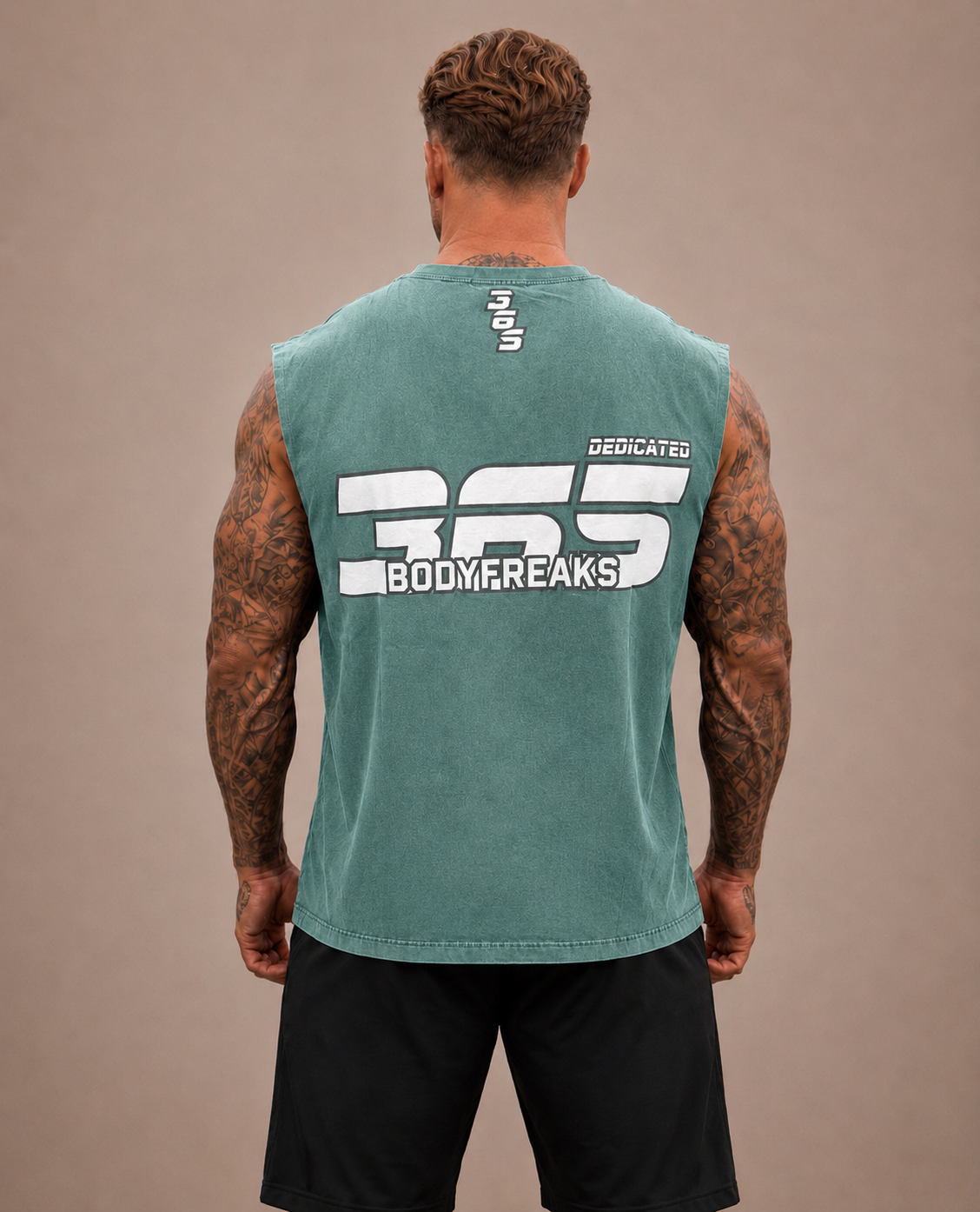 Dedicated 365 Sleeveless Tee - Jade Green