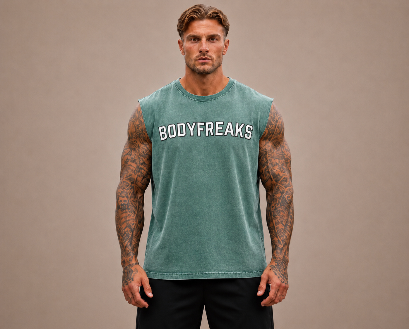 Dedicated 365 Sleeveless Tee - Jade Green