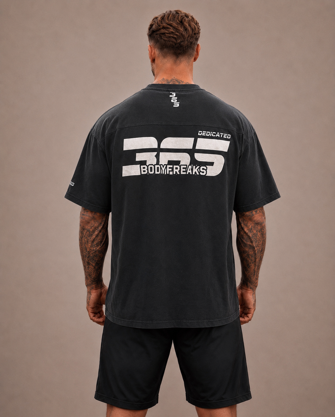Dedicated 365 Oversized Tee- Acid Black