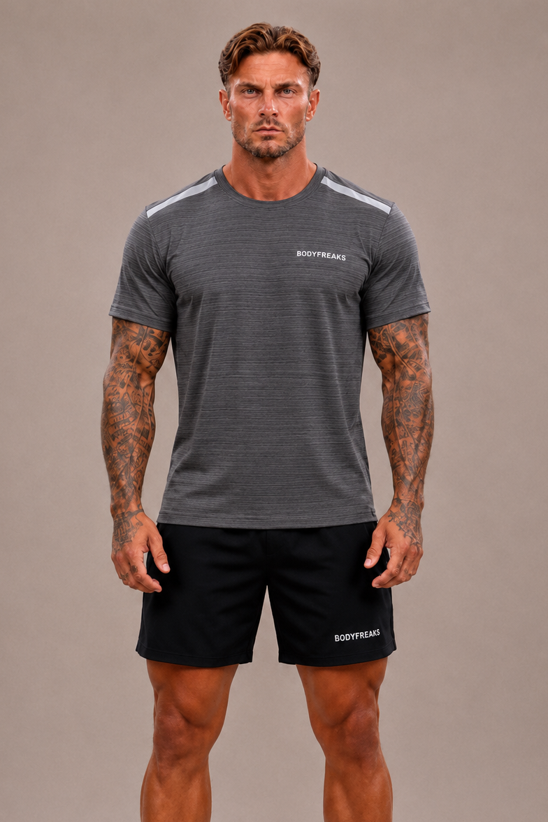 BF Reflect Tee - Charcoal