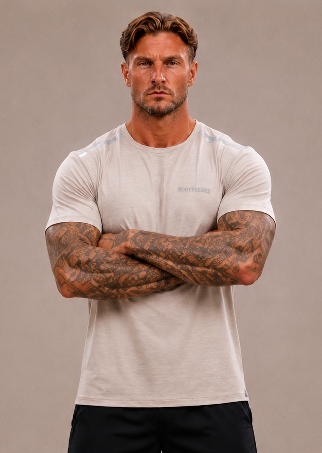 BF Reflect Tee - Oat