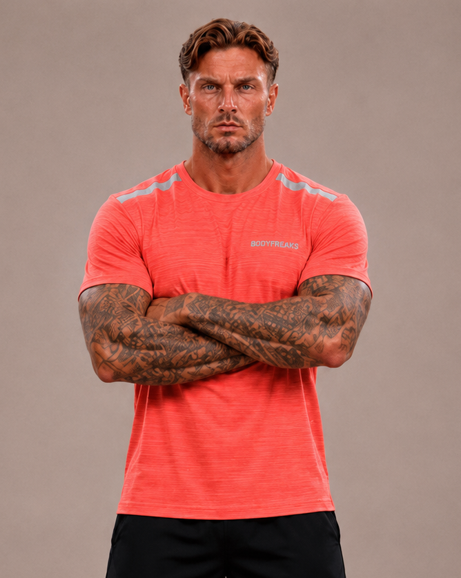 BF Reflect Tee - Coral