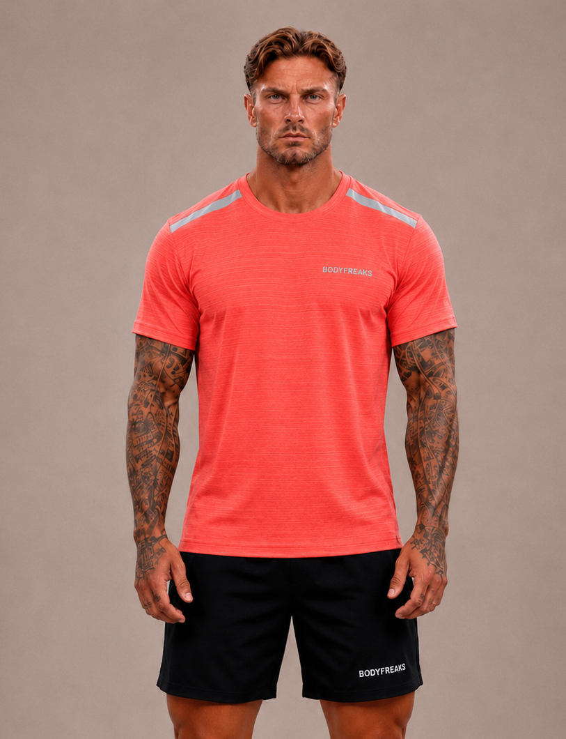 BF Reflect Tee - Coral