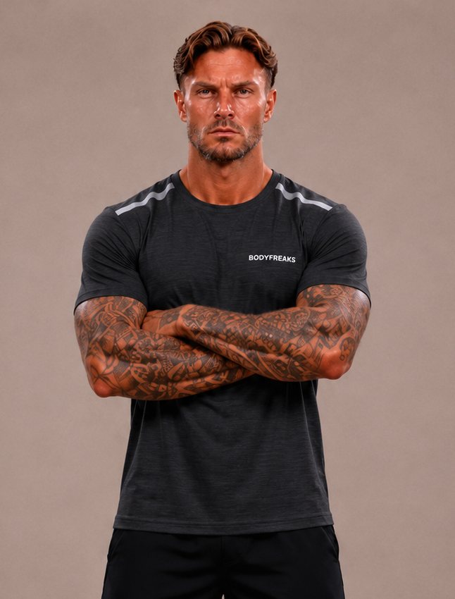 BF Reflect Tee - Jet Black