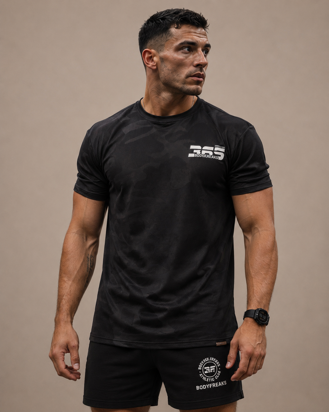 BF 365 Tech Tee - BLACK
