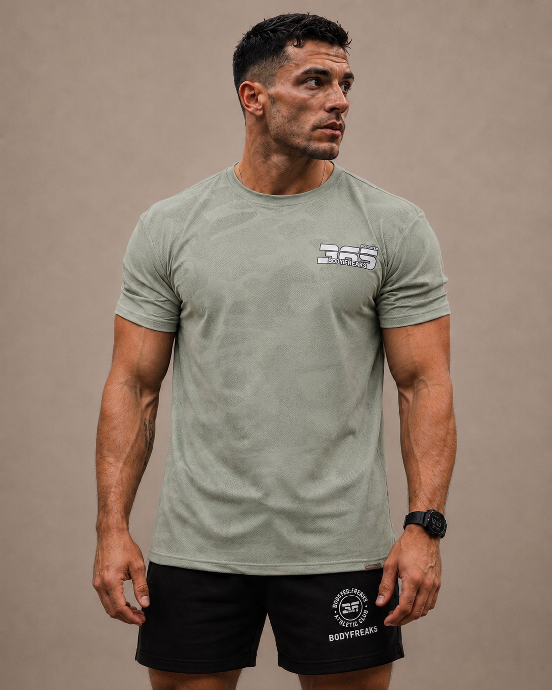 BF 365 Tech Tee - Khaki