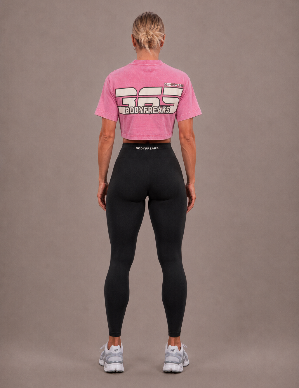 Dedicated 365 Crop Tee- STONE WASH PINK