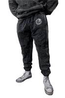 BF Athl Club Vintage Joggers - Acid Wash Black