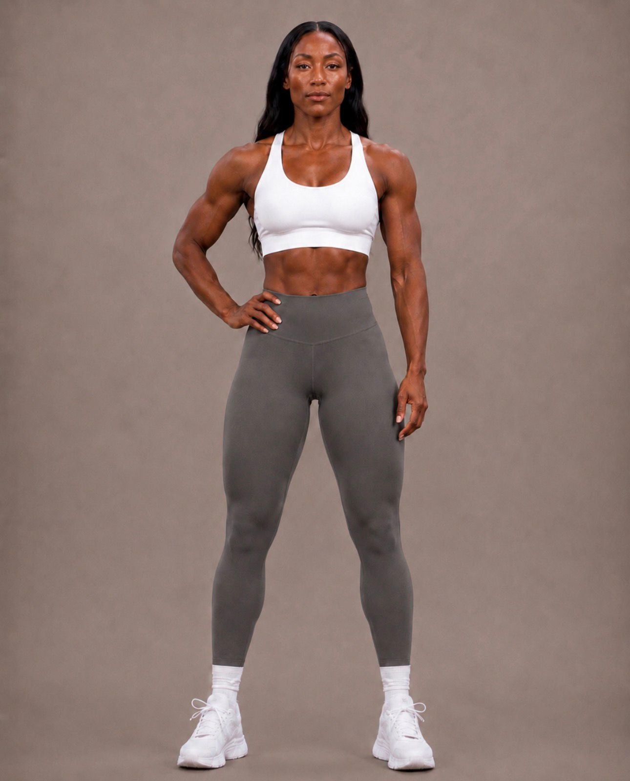 BF Flex Seamless Leggings - STEEL GREY