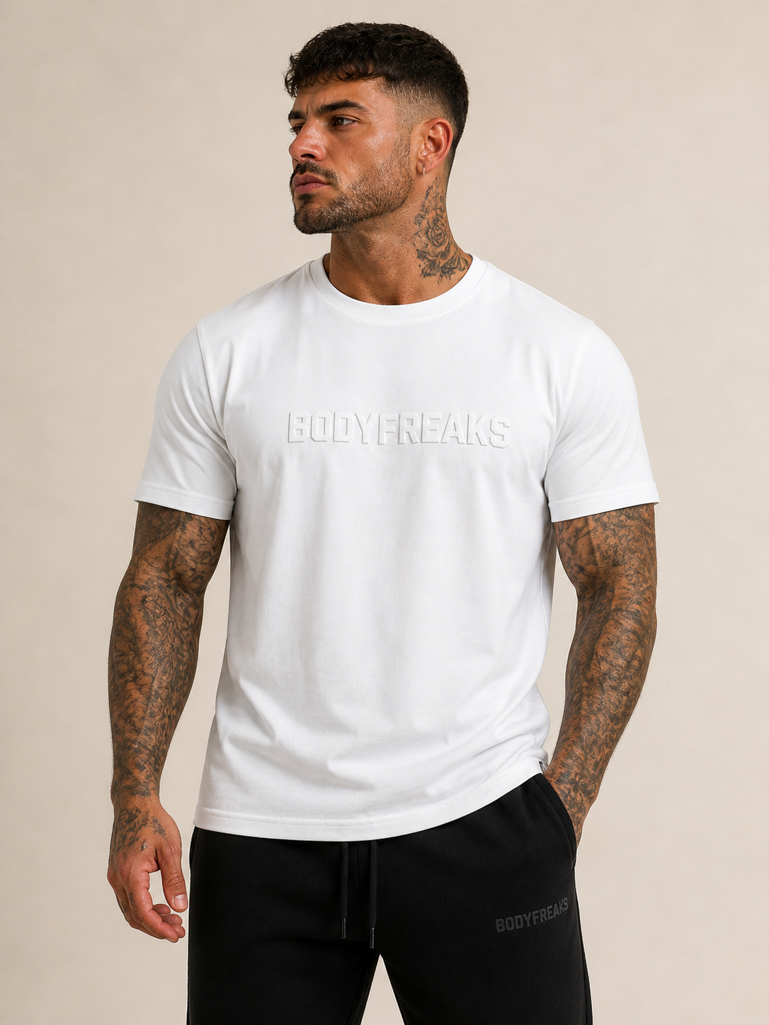BodyFreaks Elevate Tee - White